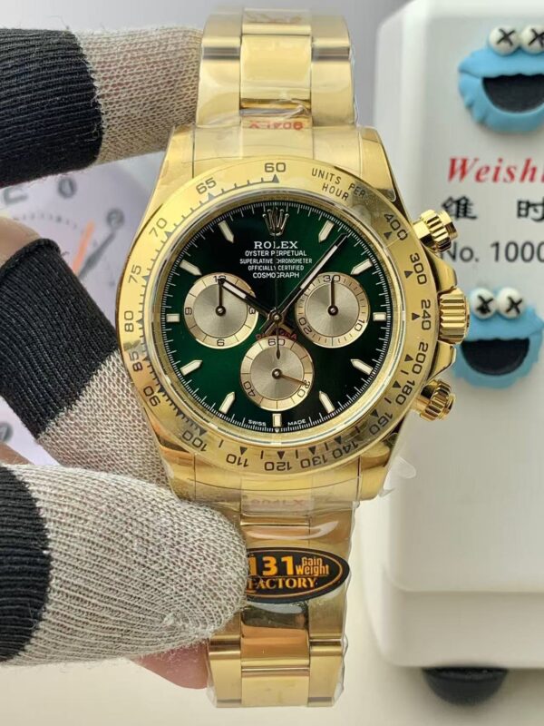 1:1 Superclone Latest 2025 model 4131 Bright green Dial daytona 126508-0008