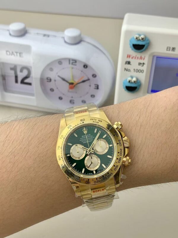 1:1 Superclone Latest 2025 model 4131 Bright green Dial daytona 126508-0008