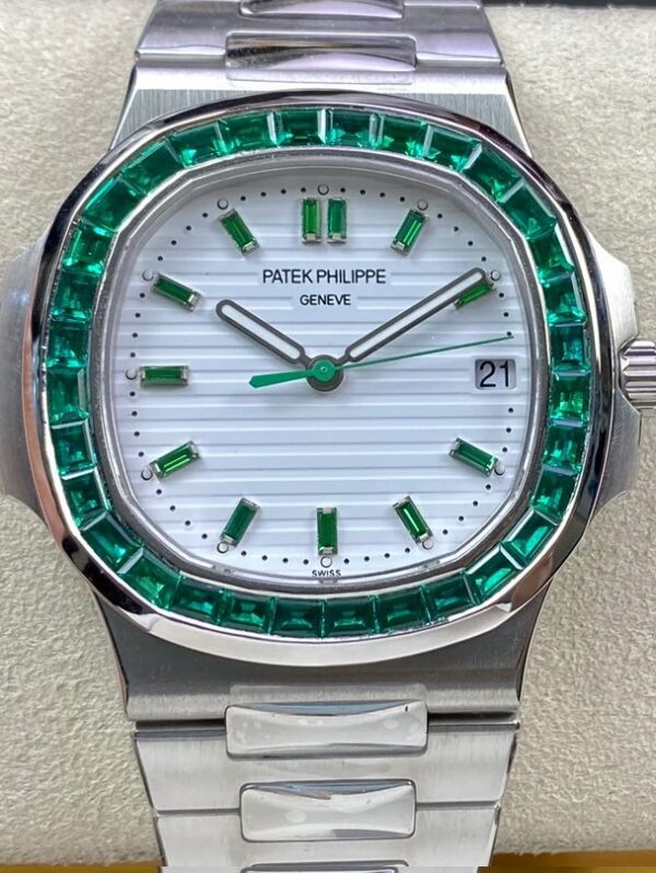 Patek Philippe Nautilus 5711 diamond-studded