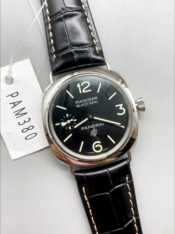 Panerai Super Clone Radiomir Black Seal PAM380  45MM Black Dial(1;1Super Clone)