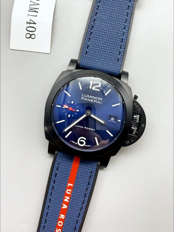 Panerai Luminor Marina PAM1408 Quaranta DLC Coated Luna Rossa 40MM(1:1Super Clone)