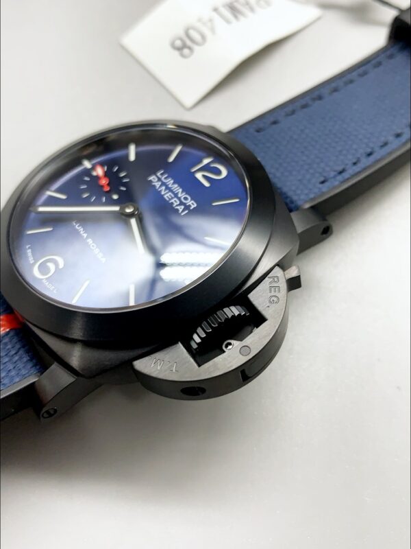 Panerai Luminor Marina PAM1408 Quaranta DLC Coated Luna Rossa 40MM(1:1Super Clone)