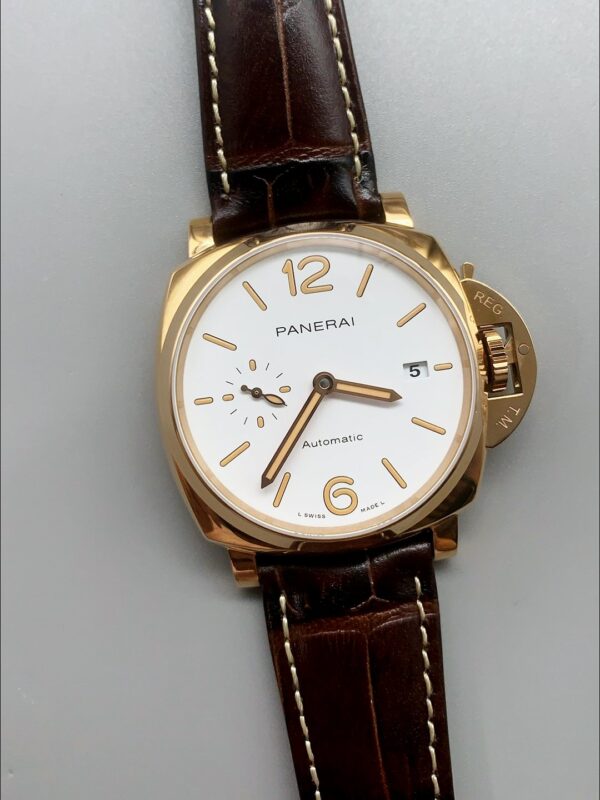 Panerai Luminor DUE PAM1042 Edition Rose Gold Casing 42MM(1:1Super Clone)