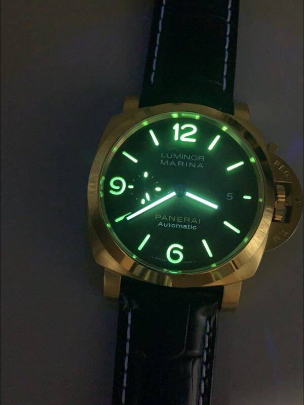 Panerai Luminor Marina PAM1115 44MM Yellow Gold (1:1Super Clone)