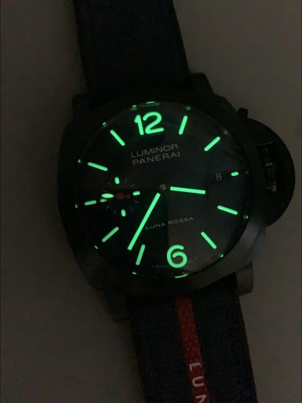 Panerai Luminor Marina PAM1408 Quaranta DLC Coated Luna Rossa 40MM(1:1Super Clone)