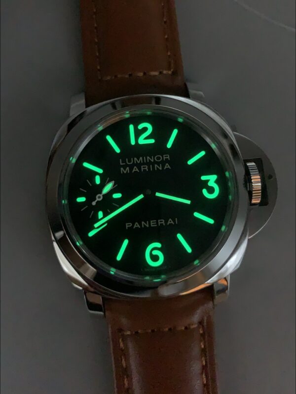 Panerai Luminor PAM111 – SuperLume Hour Sandwich Dial Markers(1:1Super Clone)