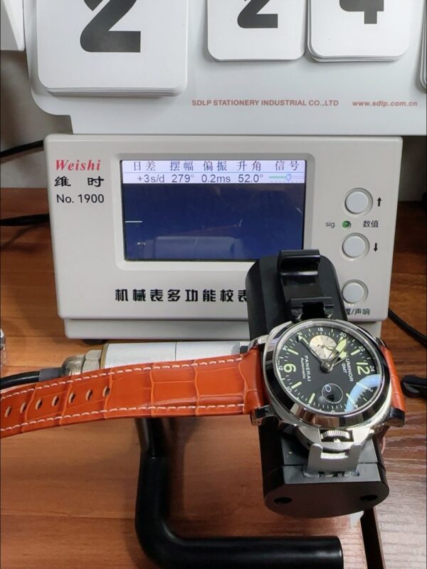 Panerai Luminor GMT Swiss Watch in Steel  PAM00161(1:1Super Clone)