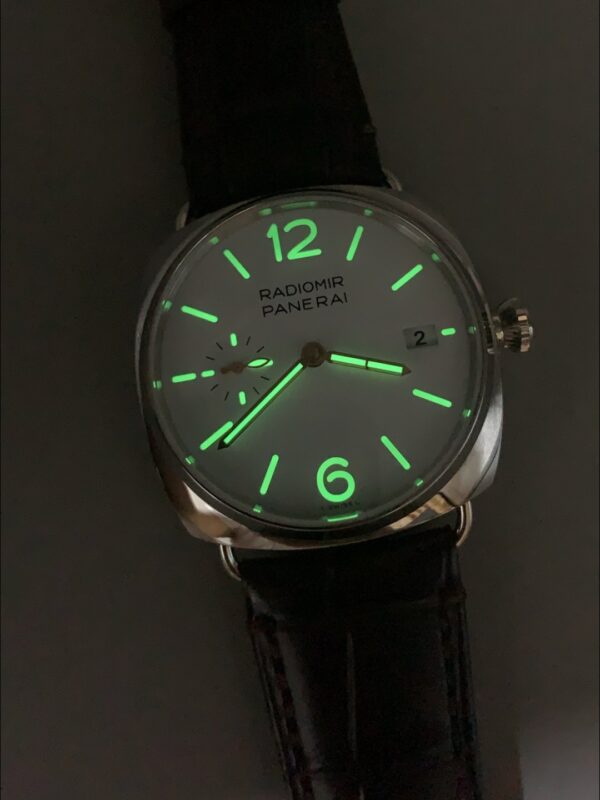 Panerai Radiomir PAM1292 Quaranta 40MM 904L Steel White Dial Watch (1:1Super Clone)