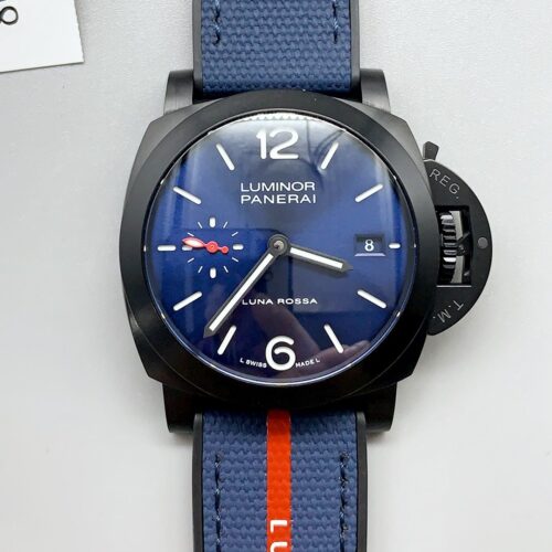 Panerai Luminor Marina PAM1408 Quaranta DLC Coated Luna Rossa 40MM(1:1Super Clone)