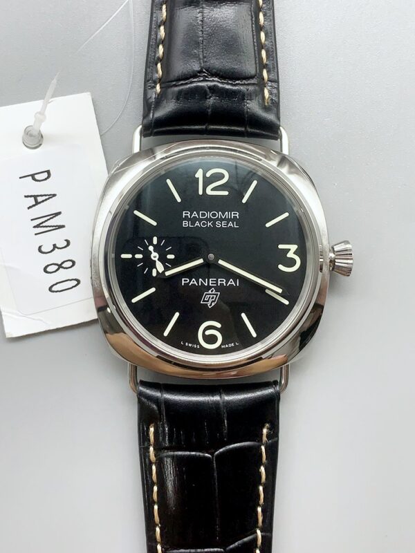 Panerai Super Clone Radiomir Black Seal PAM380  45MM Black Dial(1;1Super Clone)