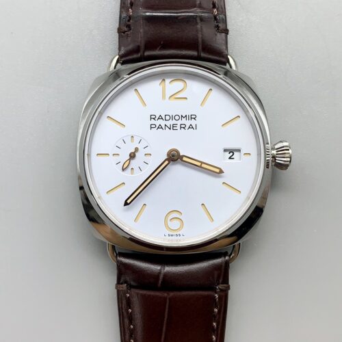 Panerai Radiomir PAM1292 Quaranta 40MM 904L Steel White Dial Watch (1:1Super Clone)