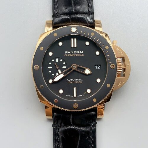 Panerai Submersible PAM974 Rose Gold Watch 42MM(1;1Super Clone)