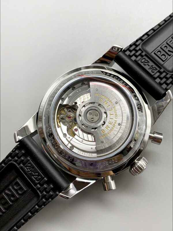 Breitling Superocean Culture Chronograph Men’s Watch with Green Dial and Leather Strap(1:1 Super Clone)