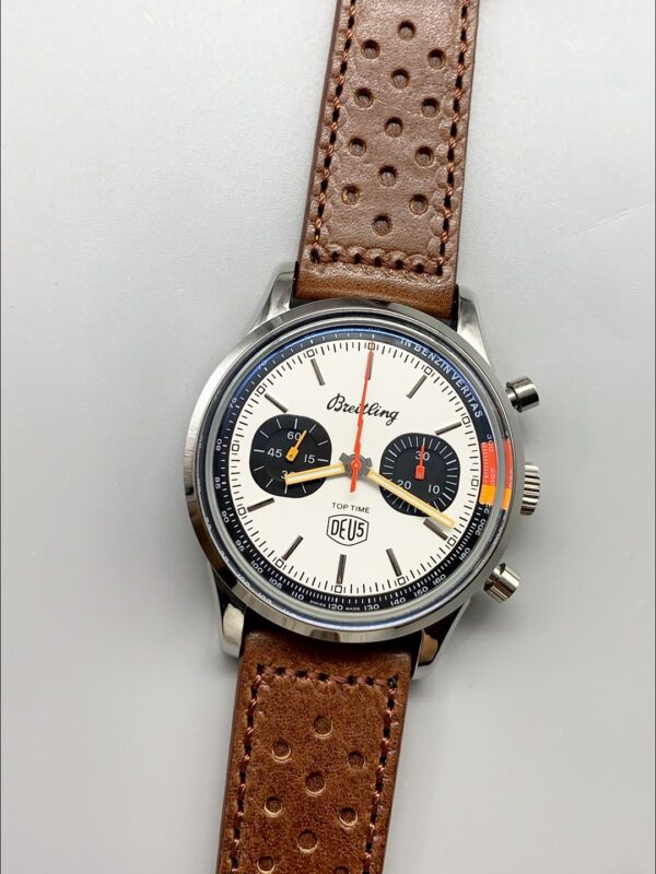 Breitling Top Time B01 Deus Edition Leather Strap (1:1Super Cloen)