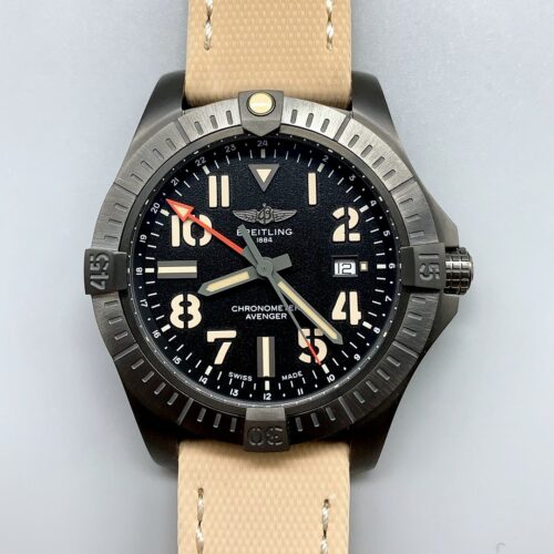Breitling Avenger GMT 45V32395101B1X- Titanium Case(1:1Super Clone)