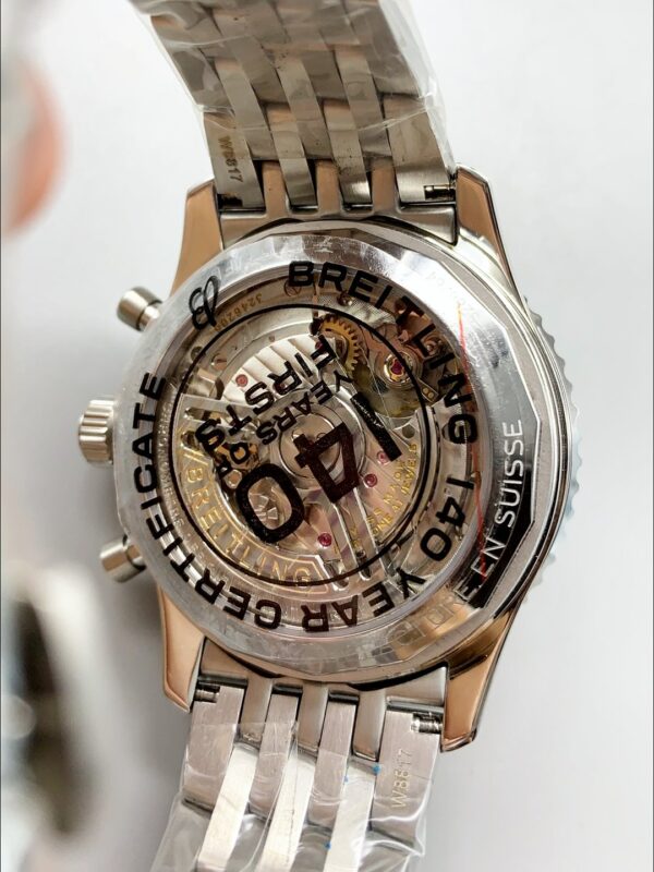 Breitling Navitimer with blue dial and steel bracelet (1:1Super Cloen)