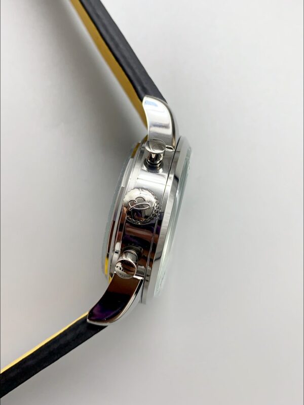 Breitling Top Time B01 Deus Edition Black Dial Leather Strap(1;1Super Clone)