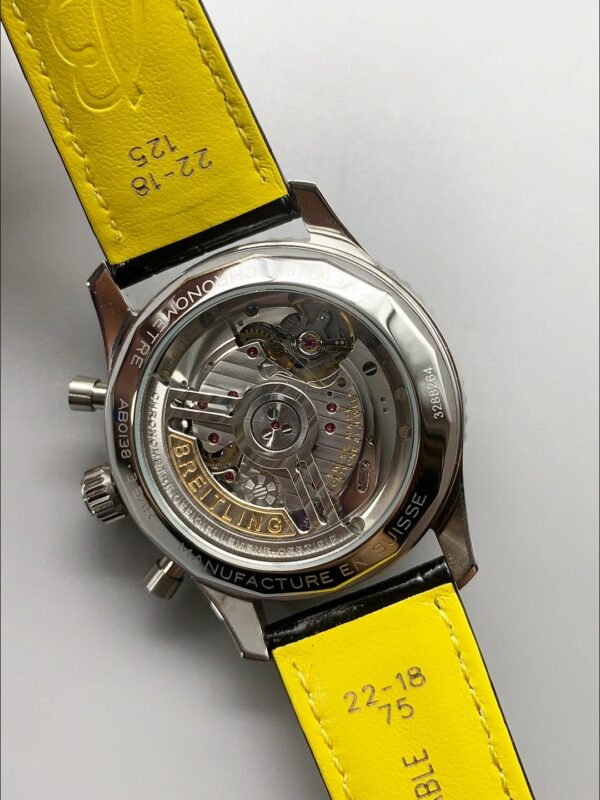 Breitling Navitimer B01 Chronograph 43 Green Dial – 904L Steel Casing (1;1Super Clone)