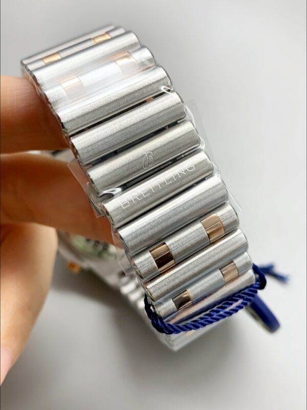 Breitling Chronomat B01 42 Edition 2 Tone Rose Gold with Grey Dial (1:1Super Cloen)