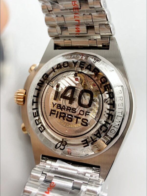 Breitling Chronomat B01 42 Edition 2 Tone Rose Gold with Grey Dial (1:1Super Cloen)