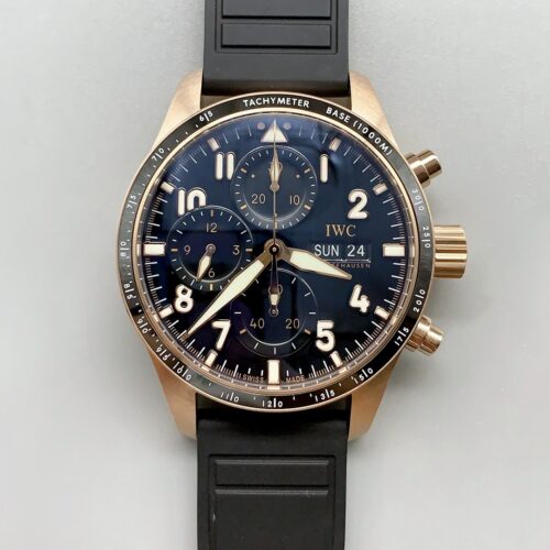 IWC Pilot’s IW388306 Chronograph 41 Mercedes-AMG Pertonas F1 Rubber Watch(1:1Super Clone)