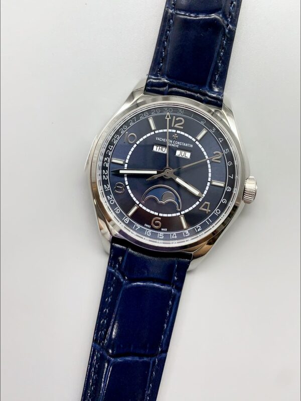 Vacheron Constantin Fiftysix Complete Calendar Watch Blue Dial(1:1Super Clone)
