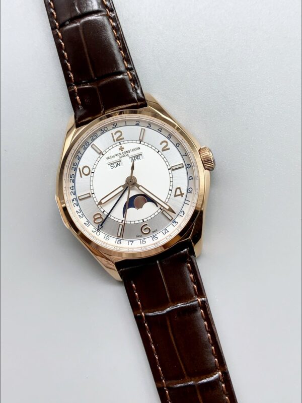 Vacheron Constantin Fiftysix Edition Rose Gold Watch 904L Steel Dial(1:1Super Clone)