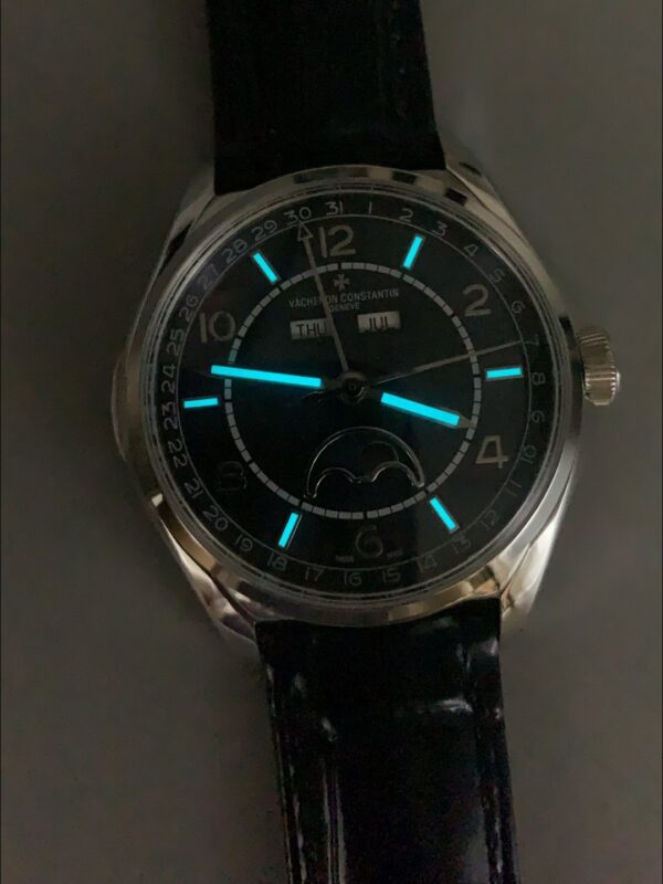 Vacheron Constantin Fiftysix Complete Calendar Watch Blue Dial(1:1Super Clone)