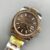 Rolex Datejust 41MM Two Tone Rose Gold Plating Brown Dial Watch(1:1Super Clone )