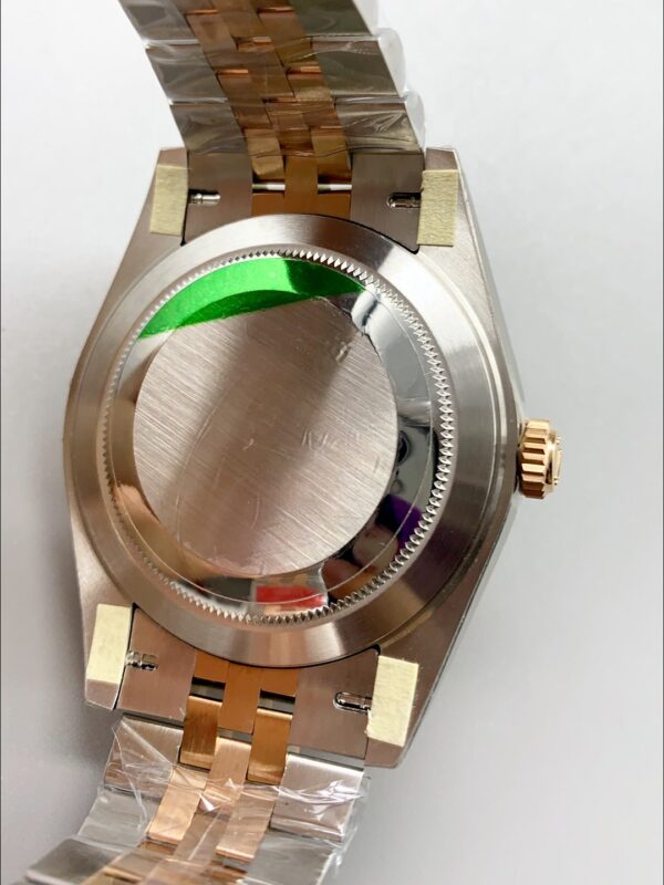 Rolex Datejust 41MM Two Tone Rose Gold Plating Fluted Dial Watch(1:1Super Clone )