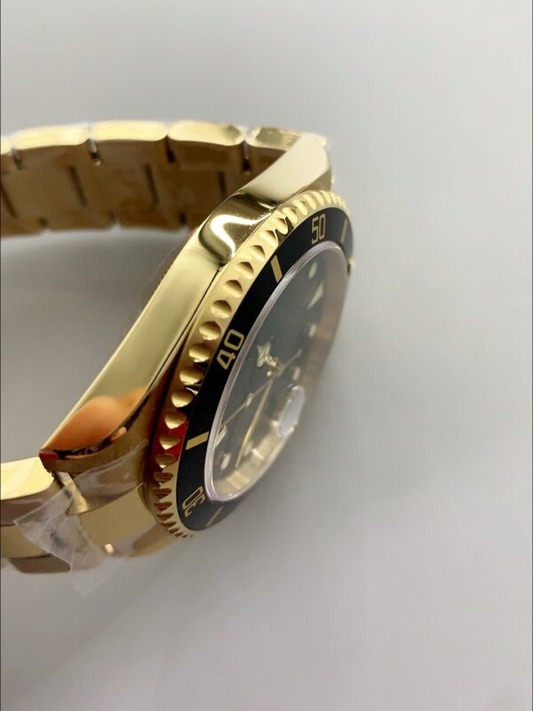 Rolex Submariner 16618 Gold Watch with Swiss 3135 Movement(1:1Super Clone)