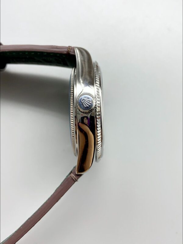 Rolex 1908 Perpetual Swiss Movement Steel Casing Ice Blue Dial(1:1Super Clone)