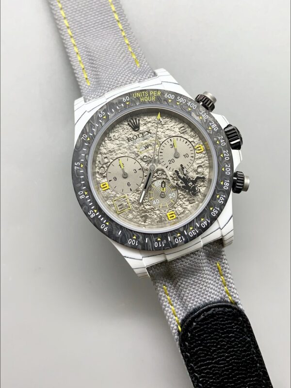 Rolex Cosmograph Daytona DiW Space Mission Carbon Fiber Watch Cal.4130 Movement(1:1Super Clone )