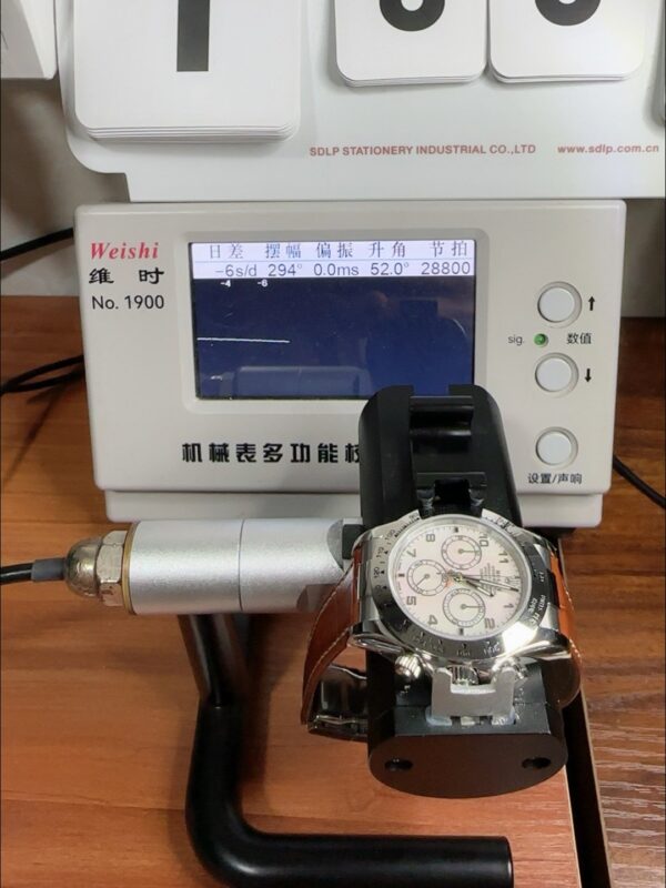 Rolex Daytona White Dial Brown Leather Strap Chronograph 1:1 Superclone