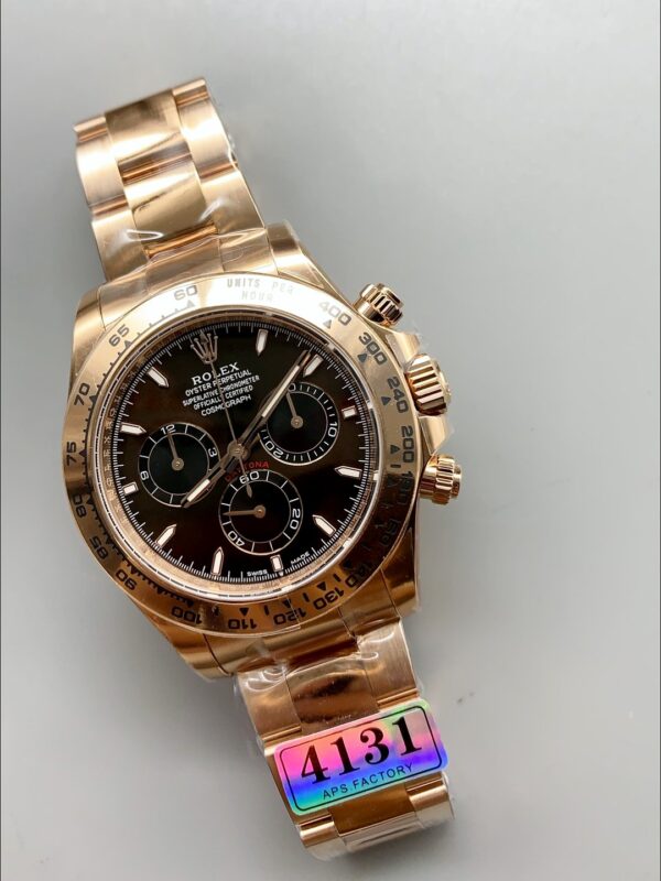 Rolex Cosmograph Daytona M116505 Rose Gold Original Cal.4131 Movement(1:1Super Clone)