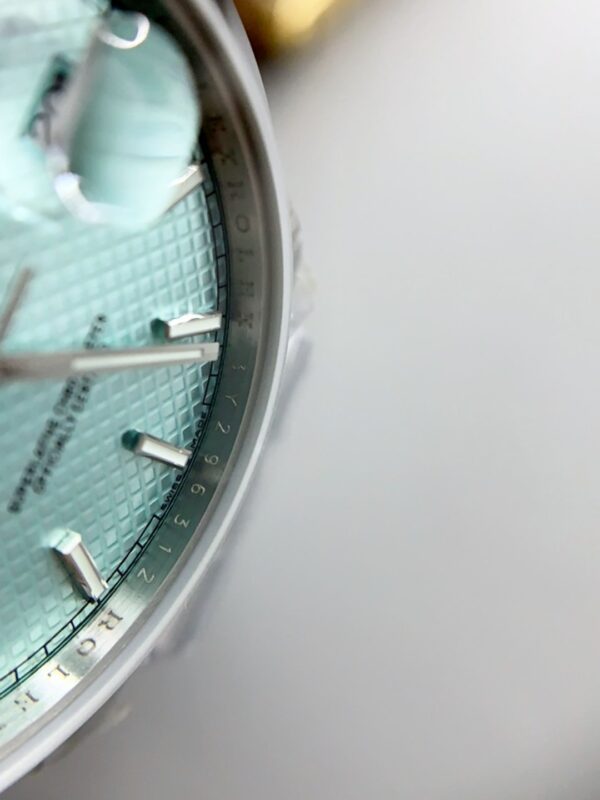 Rolex Day Date Presidential M228206-0004 904L Steel 40MM – Light Blue Dial (1:1Super Clone)