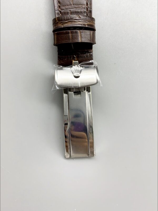 Rolex 1908 Perpetual Swiss Movement Steel Casing Ice Blue Dial(1:1Super Clone)