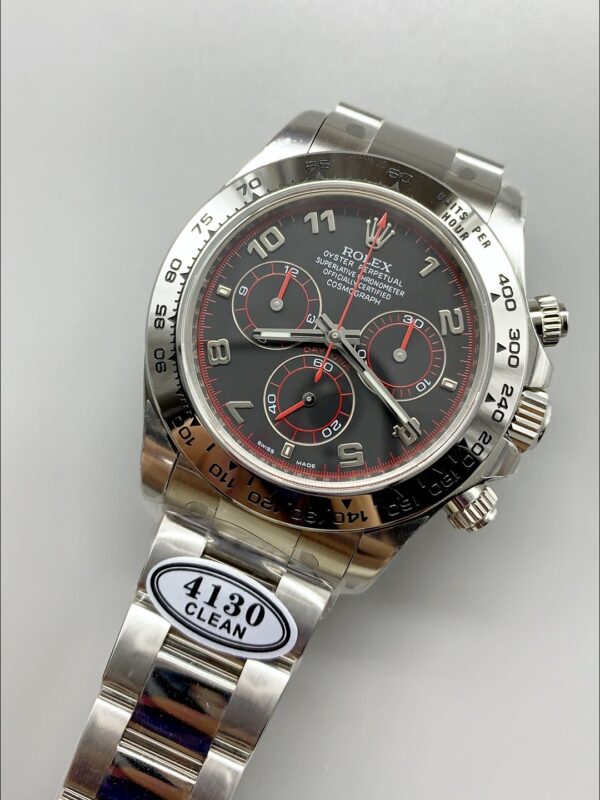 Rolex Daytona 116509 White Gold Original Cal.4130 Movement (1:1Super Clone)