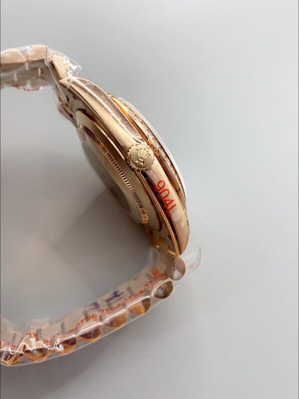 Rolex Day Date Presidential 18K Rose Gold Watch 40MM – Olive Green Dial(1:1Super Clone)