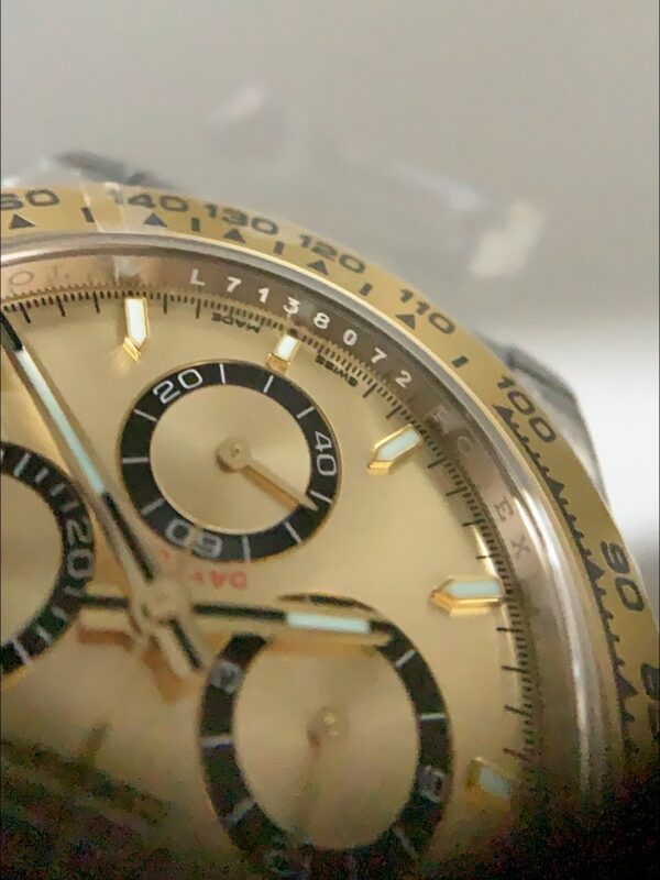 Rolex Cosmograph Daytona M126518 Gold Dial Original Cal.4131 Movement(1:1Super Clone)