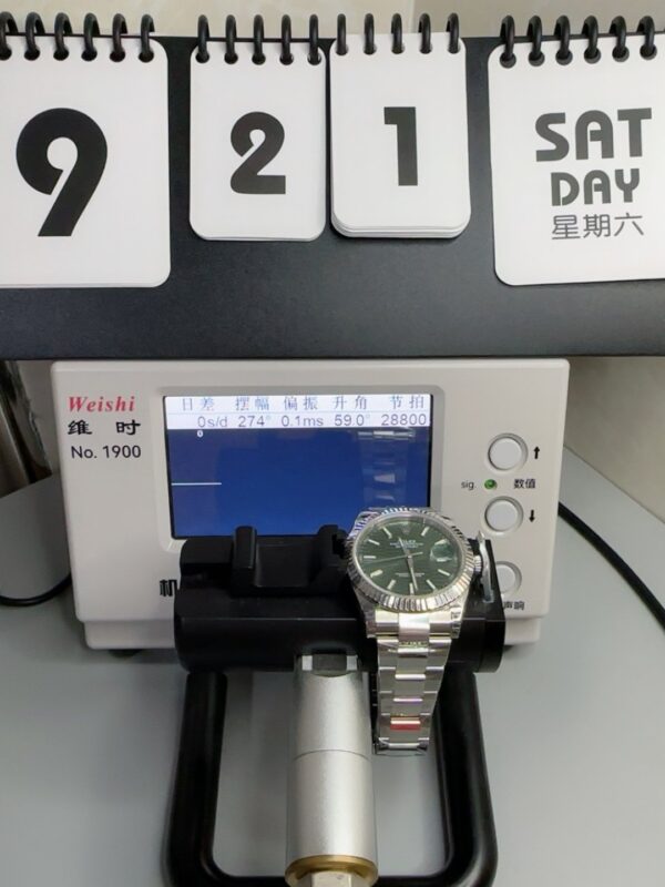 Rolex Datejust Cal.3235 Movement 904L Steel 41MM – Green Fluted Motif Dial (1:1Super Clone)