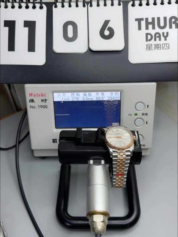 Rolex Datejust 41MM Two Tone Rose Gold Plating Fluted Dial Watch(1:1Super Clone )