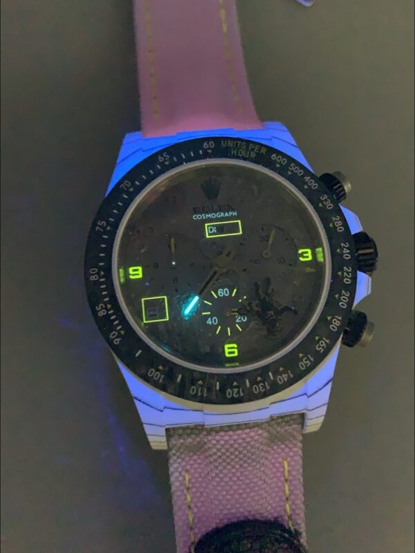 Rolex Cosmograph Daytona DiW Space Mission Carbon Fiber Watch Cal.4130 Movement(1:1Super Clone )