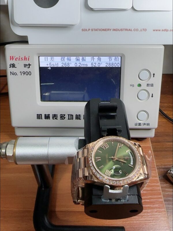 Rolex Day Date Presidential 18K Rose Gold Watch 40MM – Olive Green Dial(1:1Super Clone)