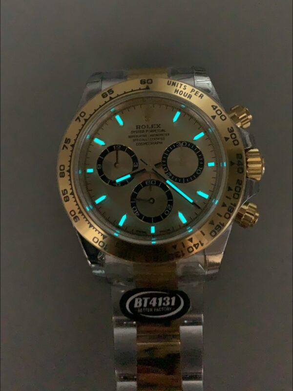 Rolex Cosmograph Daytona M126518 Gold Dial Original Cal.4131 Movement(1:1Super Clone)
