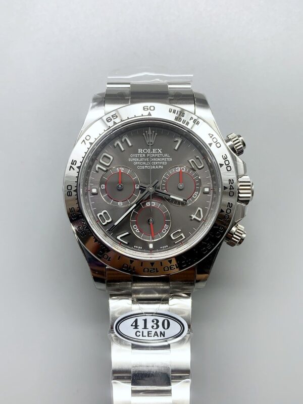 Rolex Cosmograph Daytona M116519 Original Cal.4130 Movement – Grey Dial(1:1Super Clone )