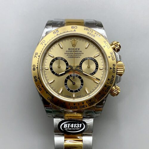 Rolex Cosmograph Daytona M126518 Gold Dial Original Cal.4131 Movement(1:1Super Clone)
