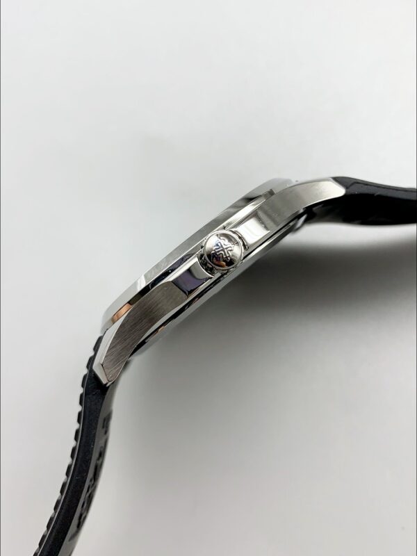 Patek Philippe Aquanaut Stainless Steel Black Dial Rubber Strap 1:1 Superclone