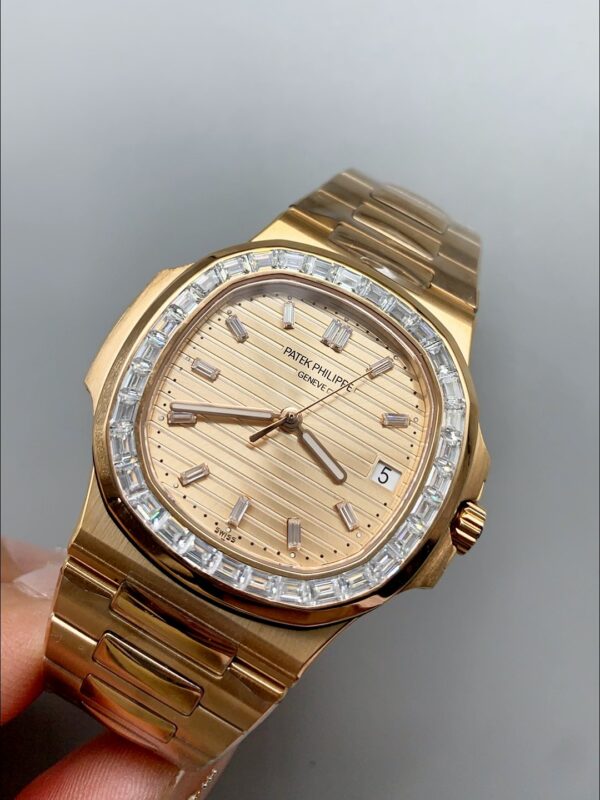 Patek Philippe Nautilus 5711 Rose Gold Dial Rose Gold(1:1 Super Clone)