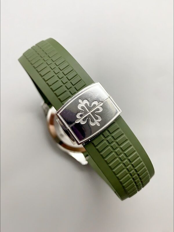 Patek Philippe Aquanaut 5168G Green Dial 904L Steel (1:1Super Clone)